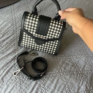 Steve Madden Gingham purse